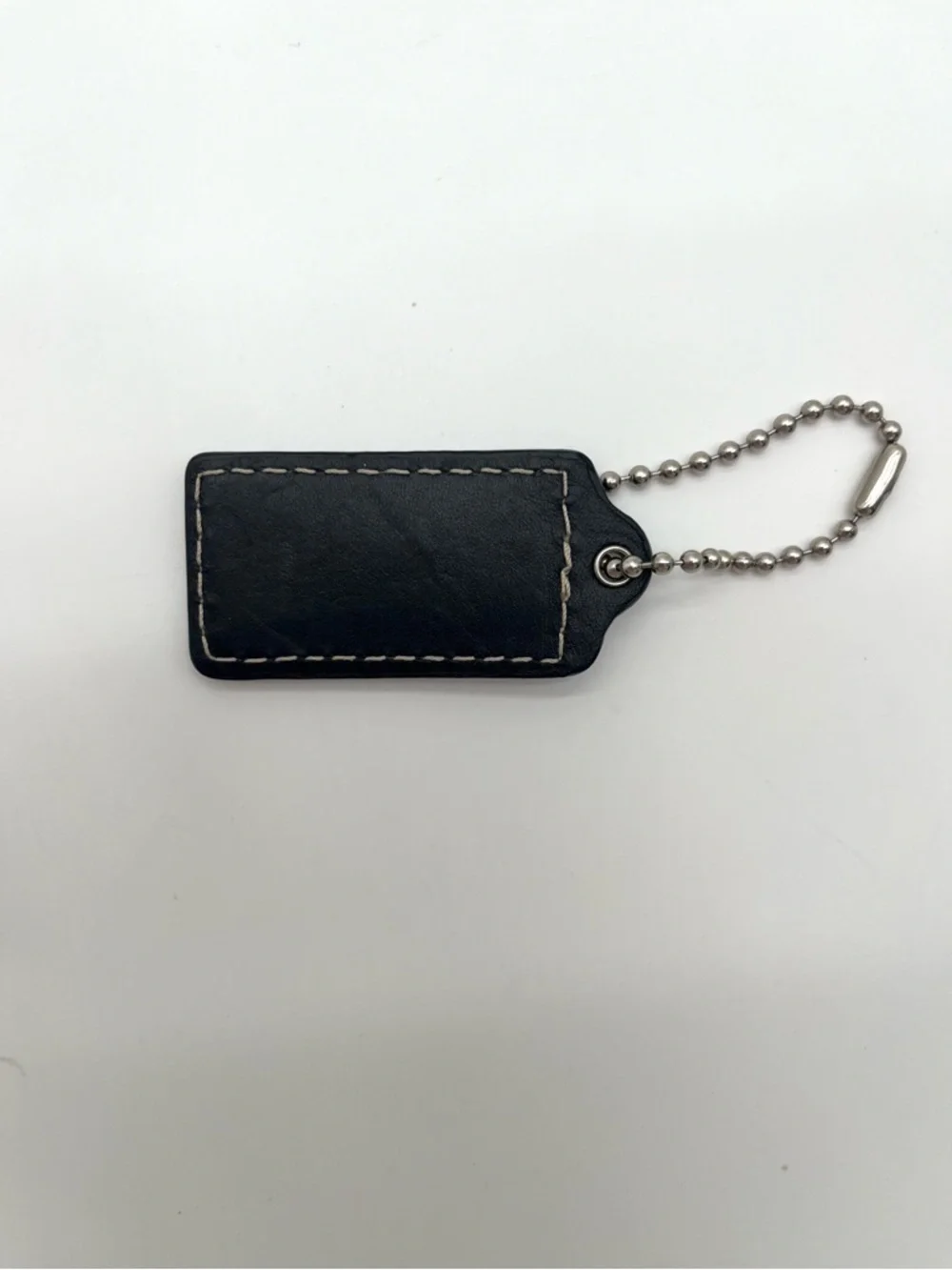Coach Vintage Patent Leather Hang Tag, Black